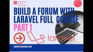 Build a forum with Laravel and Telegram API Full Course Part 1