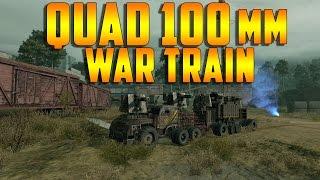 Crossout - Quad 100mm "War Train"