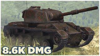 Vickers Light 105 • 8.6K DMG • 5 KILLS • WoT Blitz