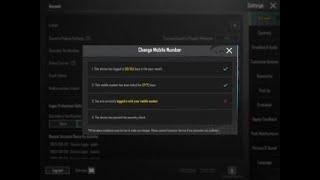 PUBG mobile unlink email phone number unlink ဖြုတ်နည်း 