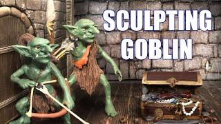 Sculpting a goblin / Лепим Гоблина / Making goblin with clay / Как слепить Гоблина из пластилина