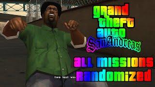 GTA San Andreas - Full Game Rainbomizer / Randomizer Mod - All Missions