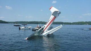 Seaplane Crash Compilation | Plane crash into the water | Bad day at work compilation