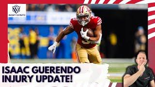 Isaac Guerendo Injury update! #isaacguerendo