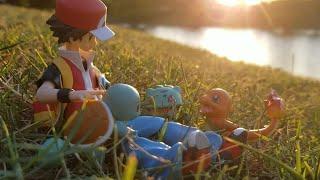 Pokémon Figure Review: Figma Red "Finding Your Way" Charmander, Bulbasaur, and Squirtle figure Ep. 5