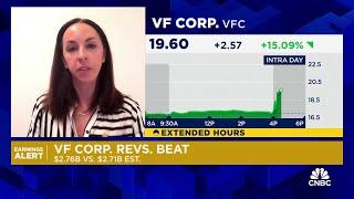 VF Corp. shares pop on earnings beat