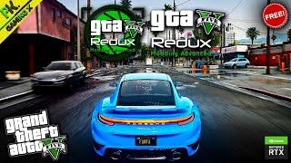 How To Install Redux Graphics Mod In GTA 5 For Free || GTA V Redux Mod || Updated