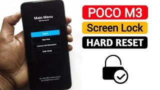 Poco M3 Hard reset Pattern unlock | How to Hard reset Poco M3 Phone.