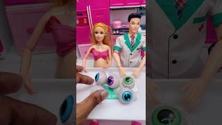 Satisfying With Unboxing Barbie Dolls Set Toys, ASMR Video #asmrvideo