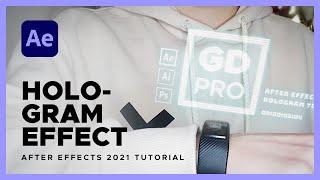 Hologram Logo Effect | After Effects Simple Tutorial | Free Project