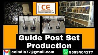 Guide Post Set Production | Guide Pillar & Guide Bush | Press Tool Parts | Competent Engineers