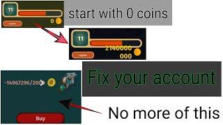 Dynast.io [advanced coin hack] Fix negative coins, hack with 0 coins