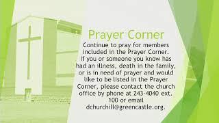Green Castle Baptist Church - 11AM Worship Service