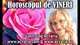 ⭐VINERI 8 OCTOMBRIE 2021⭐ HOROSCOPUL ZILEI cu astrolog ACVARIA