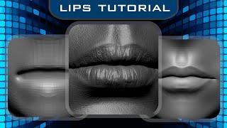 How To Sculpt Lips + Zbrush Tips And Technique