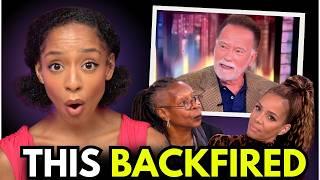 The View Baited Arnold Schwarzenegger on ICE. It BACKFIRED.