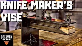 Making a Knife Maker's Vise from Scrap - You'll Use it Every Knife...