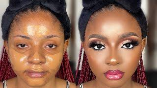 DETAILED SOFT GLAM TRANSFORMATION FT MY CLIENT