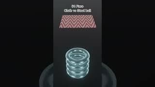 Cloth vs Steel Ball Simulation In Blender