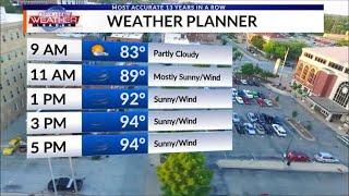 Intense heat ahead for the next 5-7 days