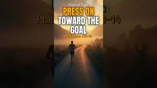 Press On Toward the Goal | Daily Devotion #morningprayer #dailydevotional #christianmotivation