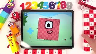 Numberblocks 🟪🟦🟩🟨🟧🟥 | Learn to Count  Count To 10 Series 7  Rainbow Learn Count To Big Numbers