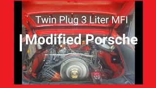 Twin Plug Porsche Engine Running