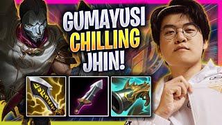 GUMAYUSI CHILLING WITH JHIN! - T1 Gumayusi Plays Jhin ADC vs Varus! | Season 2024