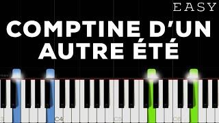 Yann Tiersen - Comptine d’un autre été (Amélie) | EASY Piano Tutorial