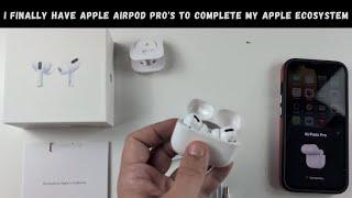 I Finally Have Apple AirPod Pro's To Complete My Apple Ecosystem