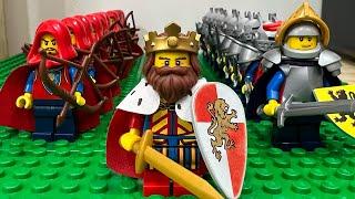 A LEGO Lion Knight Army