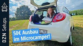 50€ Ausbau im Microcamper | Lou: Chrissi´s Ford Ka