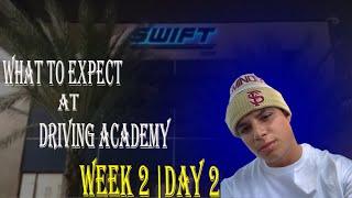 SWIFT TRANSPORTATION| WEEK 2 DAY 2|WHAT TO EXPECT AT DRIVING ACADEMY |VERBS & TERMS TO PASS PRE-TRIP