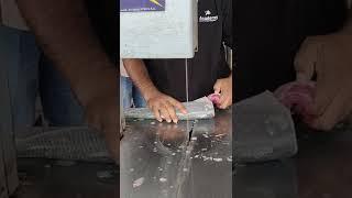 Huge Salmon Fish Cutting Skills l Sea Fish Cutting Skill l Salmon Fish Cutting In Market#shorts