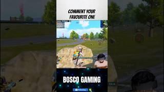 Comment Your Favourite One Guys | Bgmi | Bosco