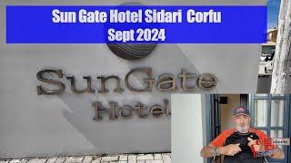 Sun Gate Hotel Sidari Corfu  Sept 2024