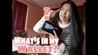 What''s inside my wallet  || #jeancinjee request