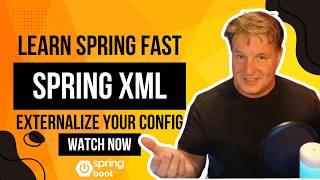 How Spring XML Configuration Works by Example: Schemas, beans, XML Files & the Spring Boot Framework