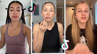 Makeup Tutorial Tiktok Compilation - GRWM  ( Get Ready With Me ) ️(Skincare, Makeup, Outfits) 1270