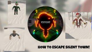 How to ESCAPE APRP: SILENT TOWN - CHAPTER 3 & GET MORPHS in ACCURATE PIGGY RP: THE RETURN! | Roblox