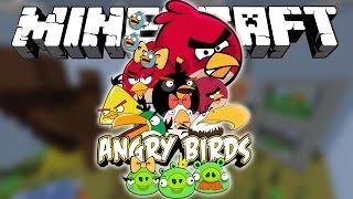 ПРЯЧЕМСЯ НА КАРТЕ ANGRY BIRDS! ПРЯТКИ В МАЙНКРАФТ