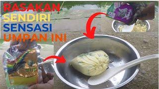 UMPAN MANCING IKAN MAS DENGAN CAMPURAN PELANGI AMIS GURIH !! ESSEN TRISULA MAUT #14