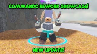 COMMANDO REWORK SHOWCASE! | Tower Defence Simulator