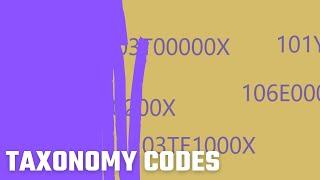 Taxonomy Codes in Healthcare