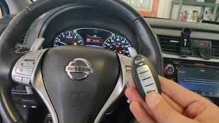 Nissan Altima New smart key cut and programmed DY Locksmith Charlotte NC (980)260-9191 #locksmith