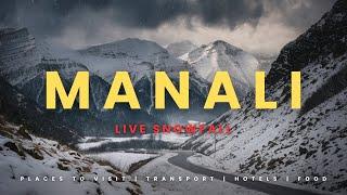 Live Snow Updates || Today Update #snow #manali #travel