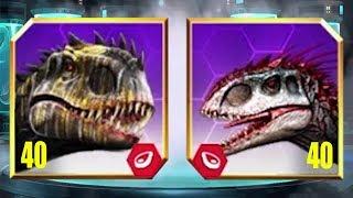 INDOMINUS REX Vs INDOMINUS REX GEN 2 - Jurassic World The Game