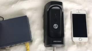 HIKVISION DS-KB8112-IM Door Phone mode and Door station mode test