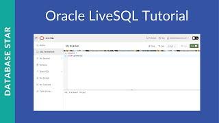 Oracle Live SQL Tutorial