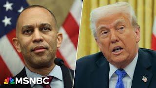 Jeffries: Trump should be 'ASHAMED' and has 'zero credibility' on law and order